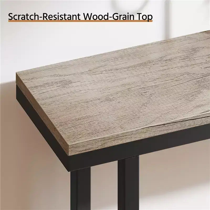 Modern 71in Extended Console Tabl for Hallway, Living Room
