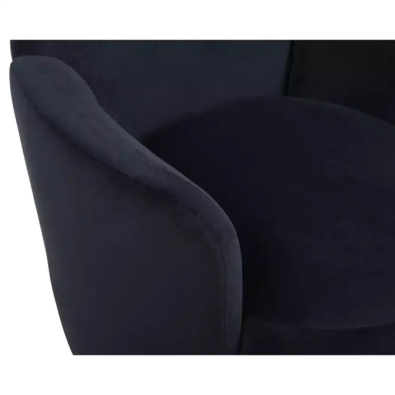 Luxury Velvet Swivel Barrel Chair,360 Silent Rotating Accent Chair with Golden Base for Living Room,Bedroom,Office