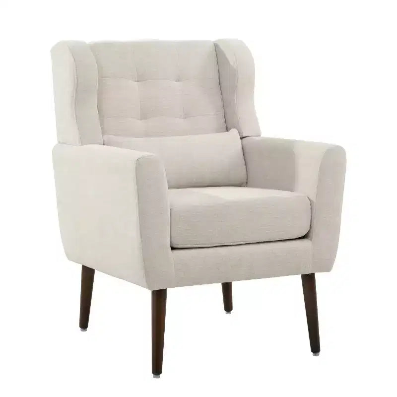 Poltrone decorative per camera da letto, in stile moderno metà secolo, in tessuto teddy, comode per leggere, con braccioli e seduta lounge