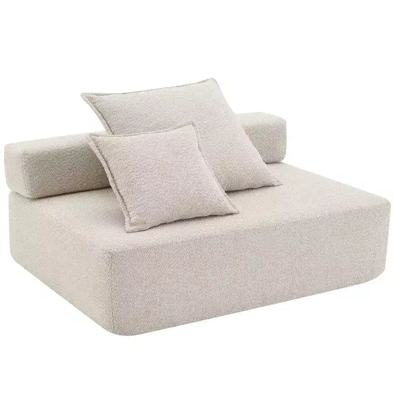Oversized Modular U Shaped Sectional Sofa - Beige