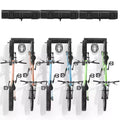 VEVOR Bike Storage Rack, 6 Bike Racks and 3 Helmets Hooks, Wall Mount Bike Storage Hanger, Home &amp; Garage Organizer