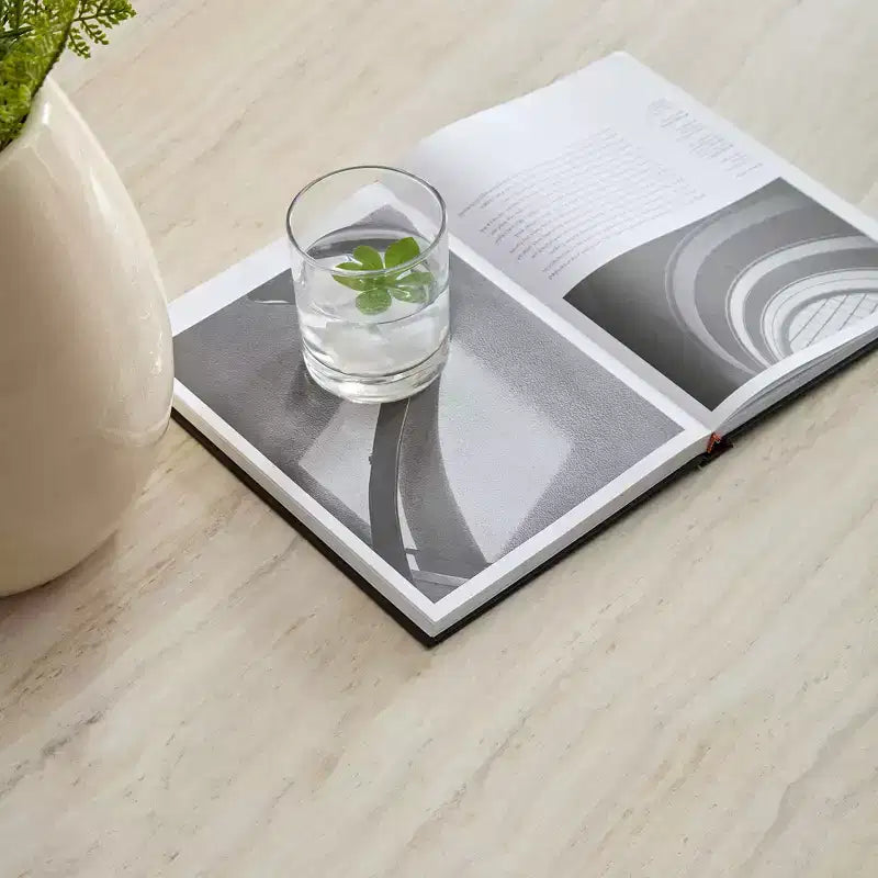 Tavolino da caffè rotondo/quadrato in fibra di vetro, tavolino decorativo, da cocktail, da centro, laterale per divano, senza bisogno di montaggio, beige