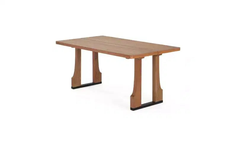 TUYOHW 63 Rectangle Dining Table for 6-8,Farmhouse Kitchen Table with Solid Wood Frame for Living Room,Scratch-resistance &amp; Waterproofing
