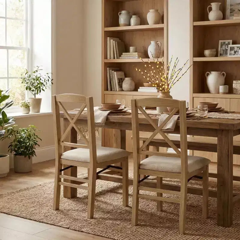 Set di 2 sedie da pranzo con seduta imbottita, pieghevoli, per cucina, sala da pranzo e spazi piccoli, salvaspazio e decorative
